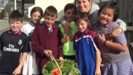 Holy Cross School Garden Tour