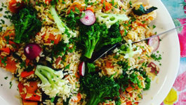 Te Huruhi School's Brown Rice Salad