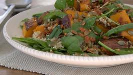 Warm Salad of Pumpkin & Quinoa