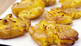 Smashed potatoes