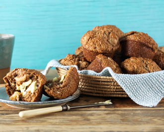 Feijoa Bran Muffins