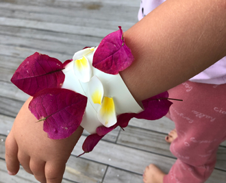 Flower bracelet