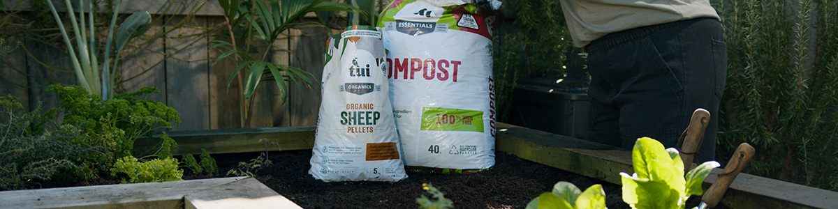 Tui Sheep Pellets - good for your garden